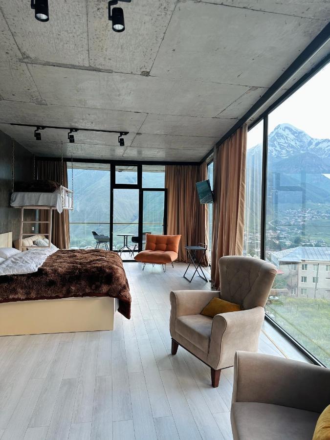 Hotel Noa Kazbegi Bagian luar foto